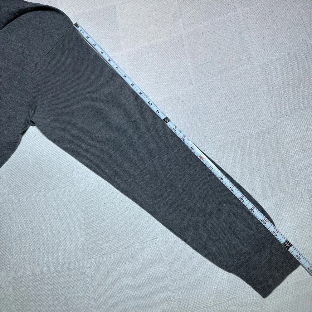 Peter Millar 1/4 Zip Sweater Mens Large Merino Wool Silk Muirfield Golf Scotland